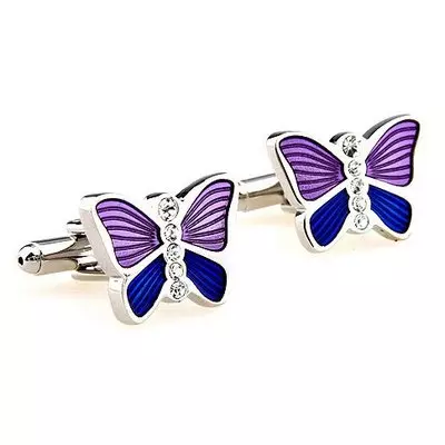 Women's Cufflinks (38 photos): Models with Swarovski crystals Gold and silver on the collar 3013_30