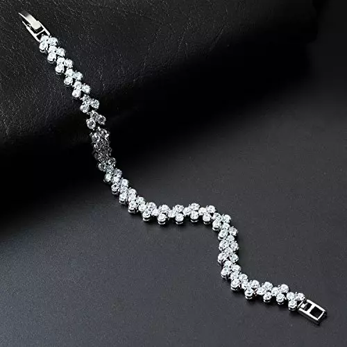 Swarovski Bracelet (66 fotosurat): Star chang namunasi, kristallar va toshlar bilan, tinstonlar va parendlar bilan 3024_7