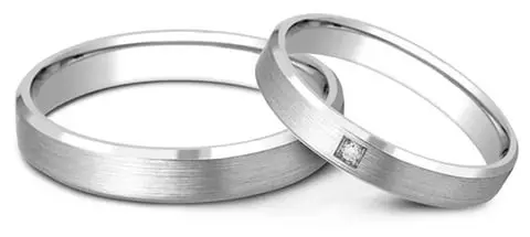 Platinum vjenčani prstenovi (87 fotografija): Kako odabrati uparene platine modele, recenzije kupaca 3036_25