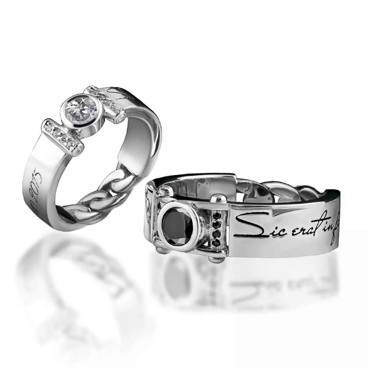 Platinum Wedding Rings（87枚の写真）：ペアプラチナモデル、カスタマーレビューの選択方法 3036_37