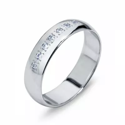 Platinum Snubné prstene (87 fotografií): Ako si vybrať párové modely Platinum, recenzie zákazníkov 3036_45