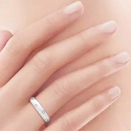 Platinum vjenčani prstenovi (87 fotografija): Kako odabrati uparene platine modele, recenzije kupaca 3036_7
