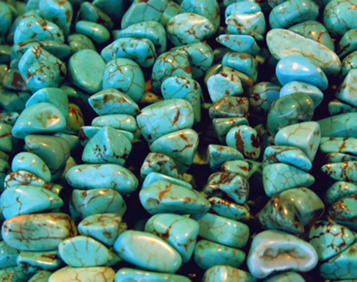 Tyrkysový náramek (54 fotek): představuje tyrkysové modely z přírodních kamenů 3053_52