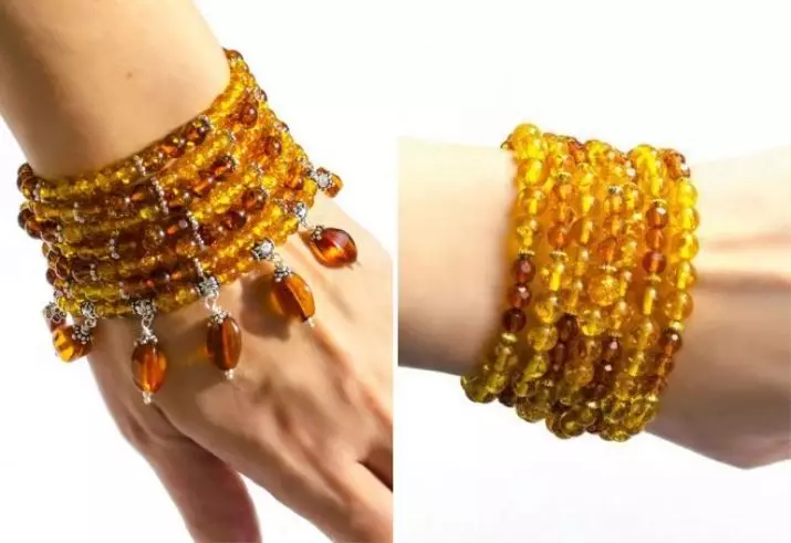 Amber Bracelet (51 foto's): Eigenschappen van Amber Bracelet, op welke hand draagt 3082_29