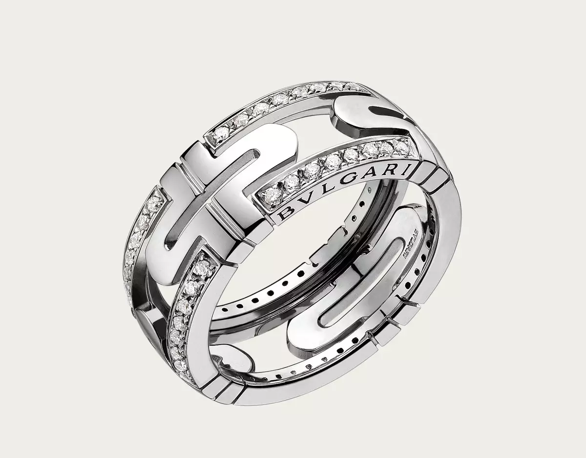 寶格麗戒指（94張）：女子雙人和彩色寶石，環，變壓器和環墊圈在寶格麗的風格，成本 3093_25