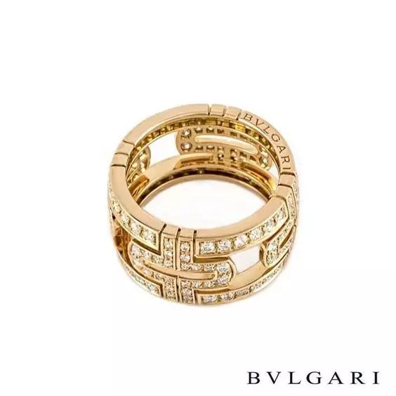 Bvlgari Rings (94 عکس): دو برابر زنان و با سنگ های رنگی، ترانسفورماتور حلقه و حلقه حلقه در سبک بلغاری، هزینه 3093_31