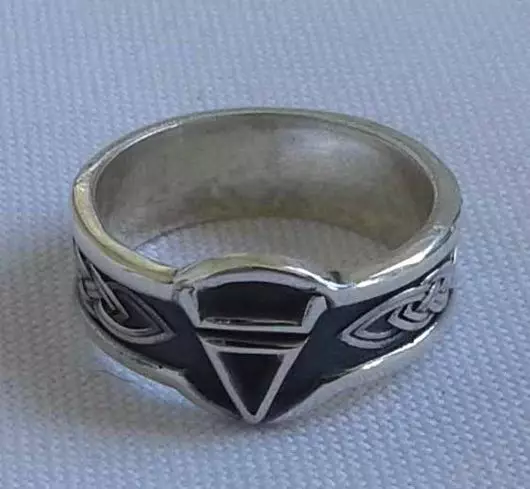 Славянски пръстени (77 снимки): знаци пръстени със символи на древни славяни и руни, женски плетени модели 3095_43