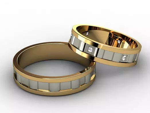 Ce mână este inelul de nuntă (83 fotografii): Ce degetul pe care îl puneți, unde suntem purtați în stânga dvs. și unde pe dreapta 3099_34