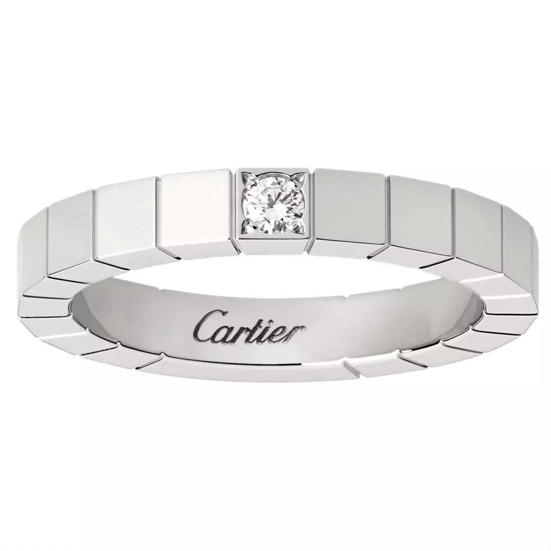 Ring Cartier (115 fotos): Historia de la joyería y revisión de los modelos de trinidad populares, clavo, amor, costo 3102_81