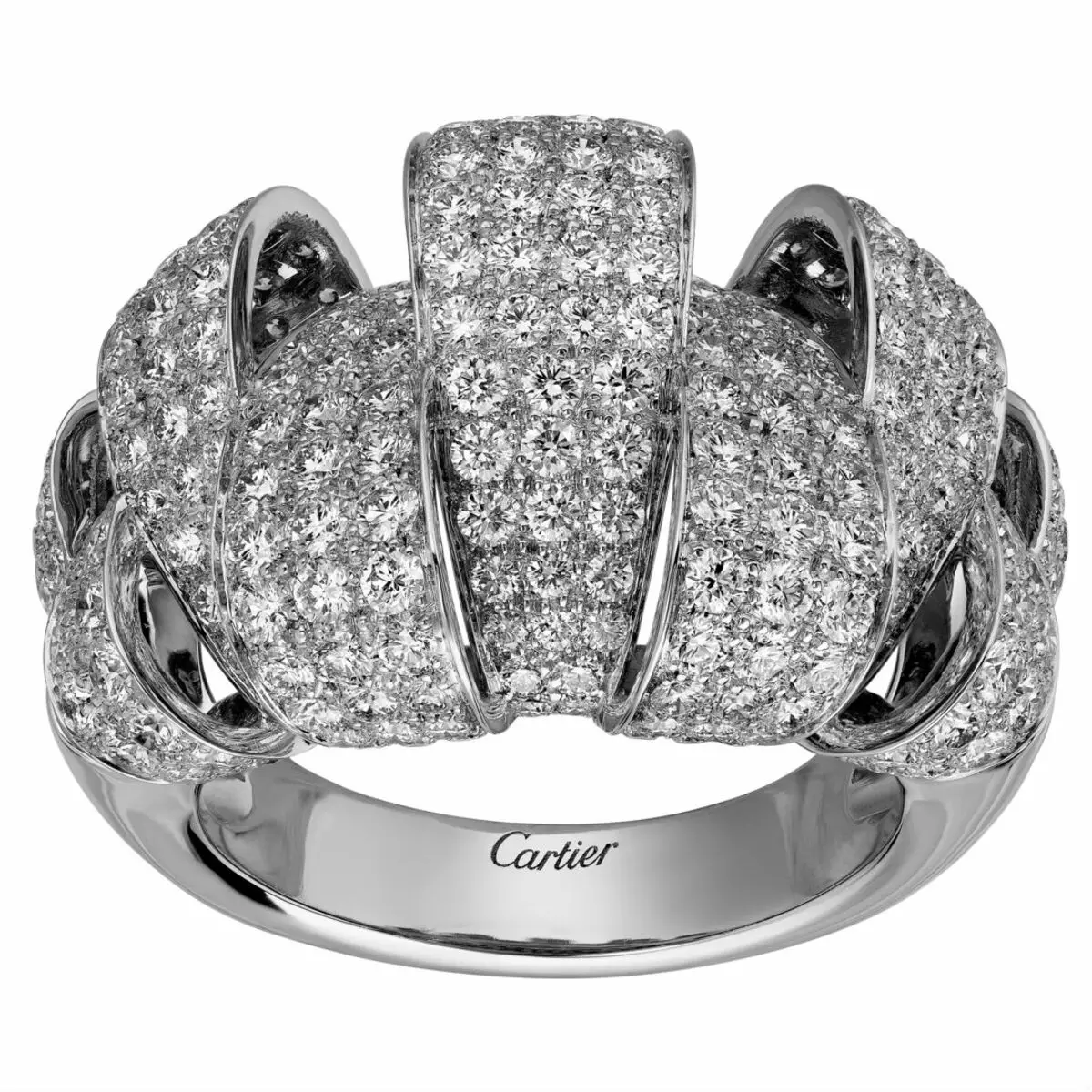 Cartier Cartier (sary 115): Tantaran'ny firavaka ary famerenana ireo modely Trinite malaza, nail, fitiavana, vidiny 3102_96