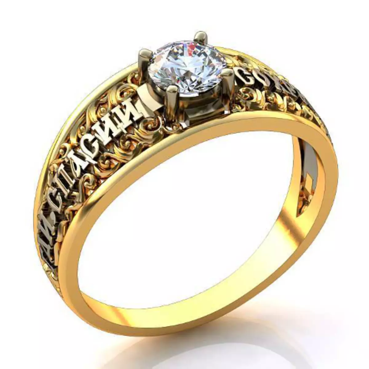 金色女士戒指保存和保存（73張照片）：來自醫療和其他金，教堂的型號 3106_45