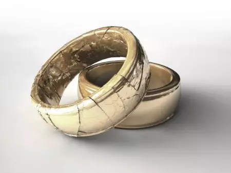 Ang Ring sa Bulawan nga Babaye Pag-save ug Pag-save (73 Mga Litrato): Mga Modelo gikan sa Medical ug Uban nga Gold, Simbahan 3106_73