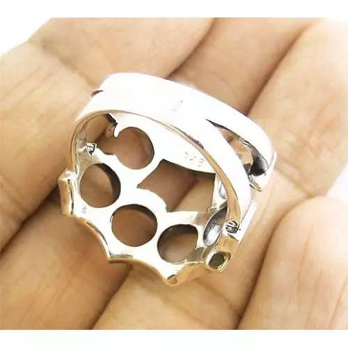 حلقه های گسترده ای از نقره (74 عکس): مدل های طلا و نقره، حلقه های زنانه بدون سنگ و درج 3109_37
