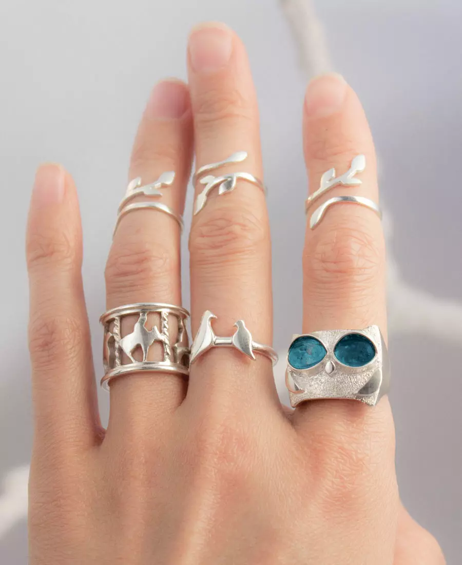Ring (147 Bilder): Vakre kvinnelige ringer, fasjonable smykker for jente 2021 3111_14