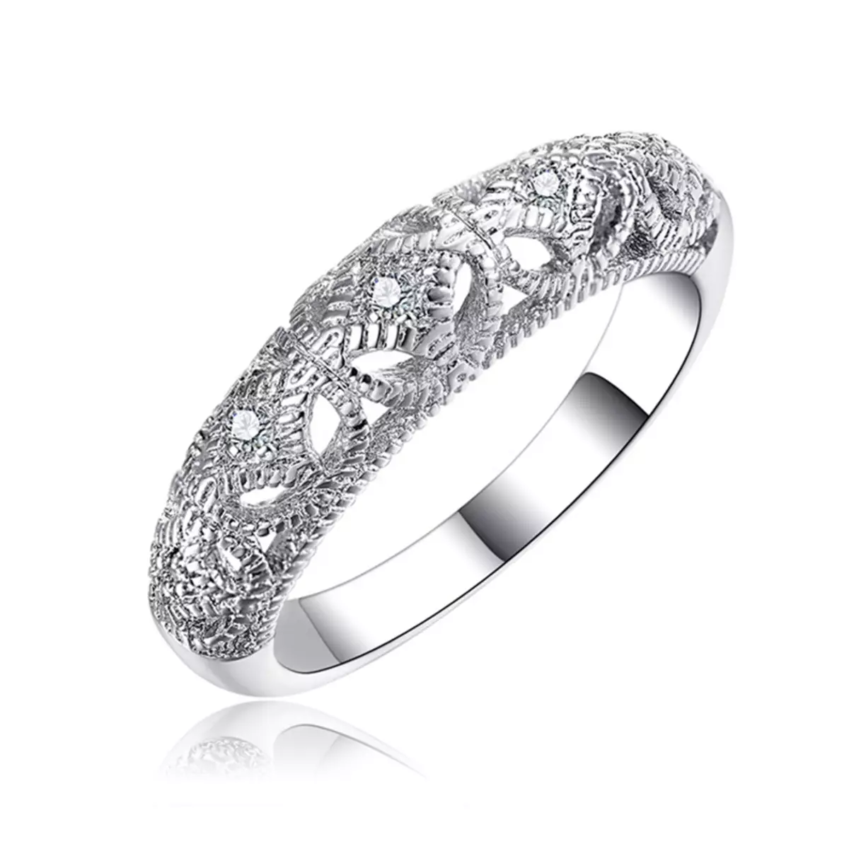 戒指（147张照片）：美丽的女性戒指，女孩为2021时尚珠宝 3111_65
