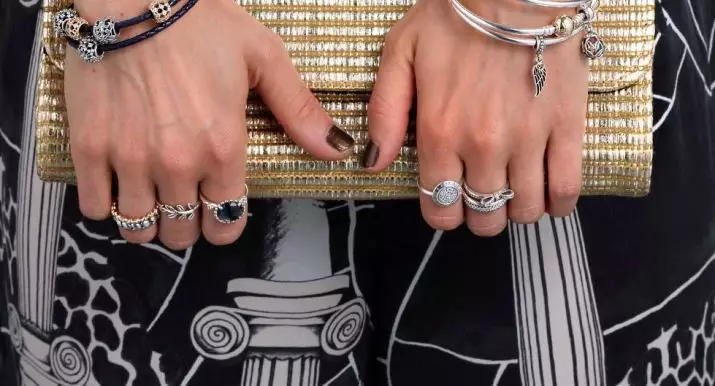 Prstene Pandora (74 fotografií): Designer set krúžkov, recenzií o modeloch-talizmans na ruke 3114_70
