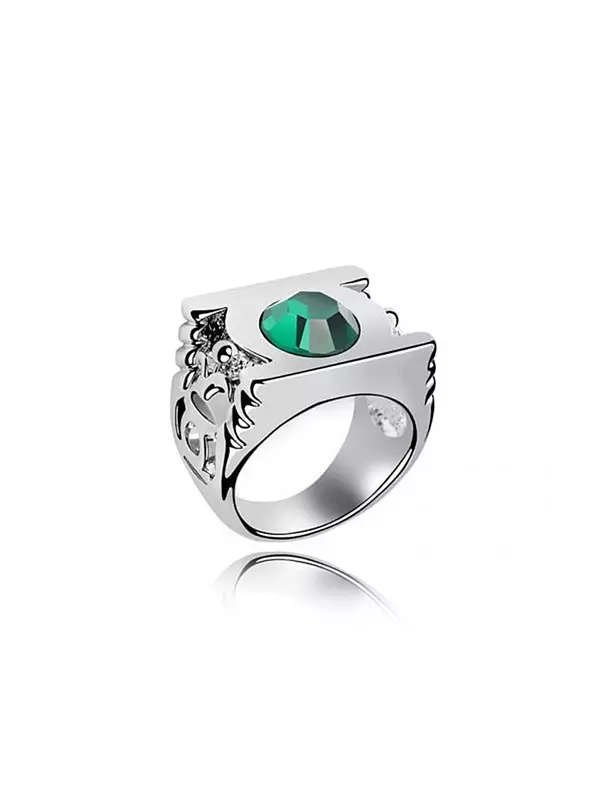 Ring mei Emerald (94 foto's): froulike gouden en sulveren ring, sulveren earringen 3115_38