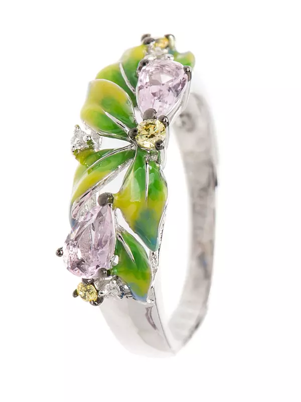 Ring mei Emerald (94 foto's): froulike gouden en sulveren ring, sulveren earringen 3115_82