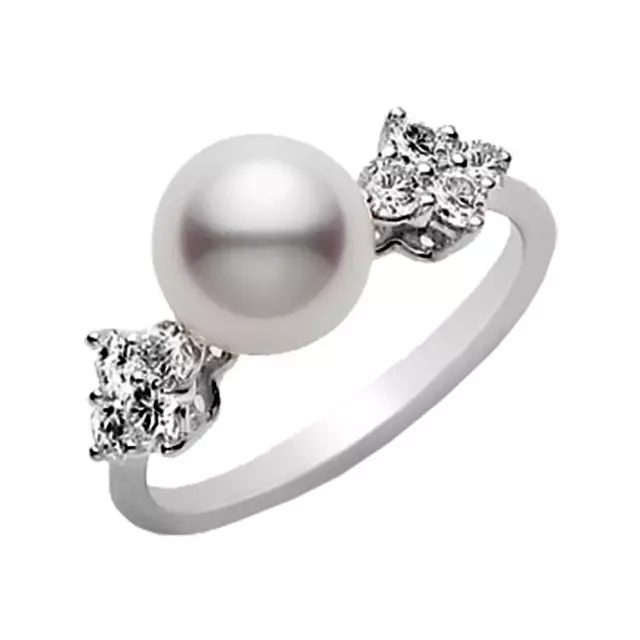 Baltas aukso žiedas su deimantu (91 nuotraukos): modeliai su juoda akmenimis ir safyru, su puikiais platuvais 3121_41