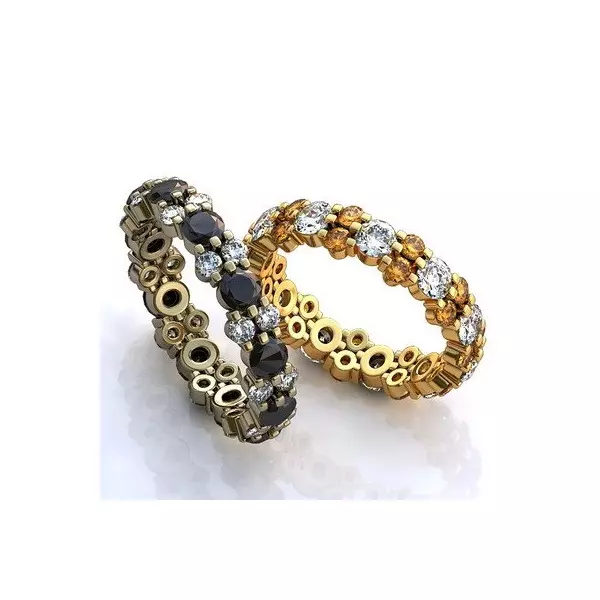 Eksklusive Wedding Rings (53 Billeder): Original Handmade Wedding Rings Design Idéer 3125_3