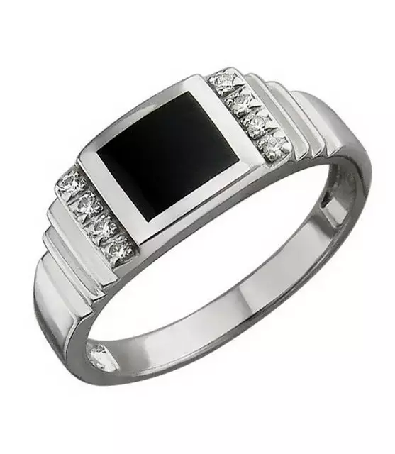 Stříbrný kroužek (121 fotek): Silver Stříbrné modely bez vložek, prsteny s ametystem a karnelianem 3137_97