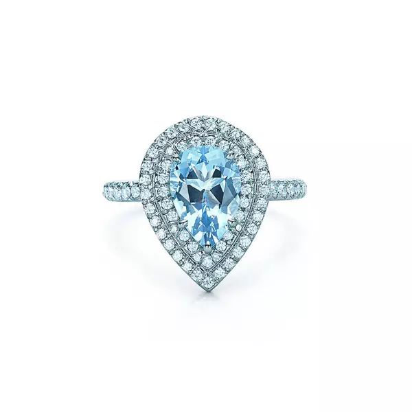 Ringing Ring with a Diamond (88 wêneyên): Modelên bi dirûvê reş ji bo tevlêbûna ji Platinum û zêr, ji Tiffany 3144_46