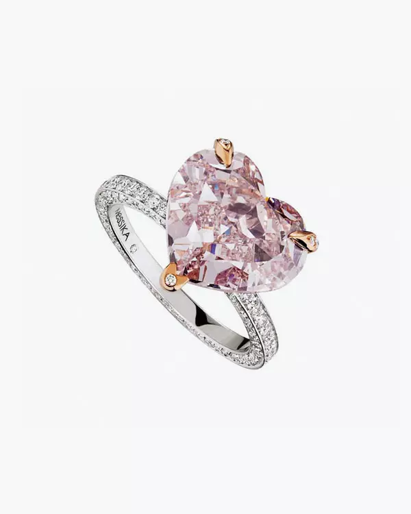 Ringing Ring with a Diamond (88 wêneyên): Modelên bi dirûvê reş ji bo tevlêbûna ji Platinum û zêr, ji Tiffany 3144_47