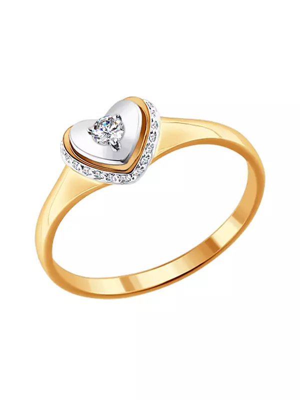 Ringing Ring with a Diamond (88 wêneyên): Modelên bi dirûvê reş ji bo tevlêbûna ji Platinum û zêr, ji Tiffany 3144_5