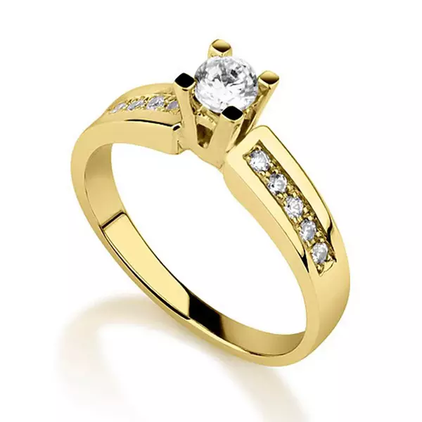 Ringing Ring with a Diamond (88 wêneyên): Modelên bi dirûvê reş ji bo tevlêbûna ji Platinum û zêr, ji Tiffany 3144_73
