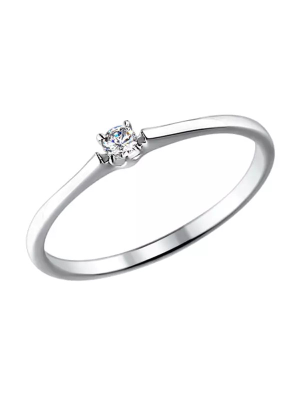 Ringing Ring with a Diamond (88 wêneyên): Modelên bi dirûvê reş ji bo tevlêbûna ji Platinum û zêr, ji Tiffany 3144_8