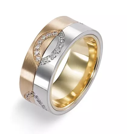 संयुक्त विवाह रिंग (46 फोटो): जोडलेले आणि एकत्रित सोन्याचे मिश्रण केलेले इतर मॉडेल 3150_16