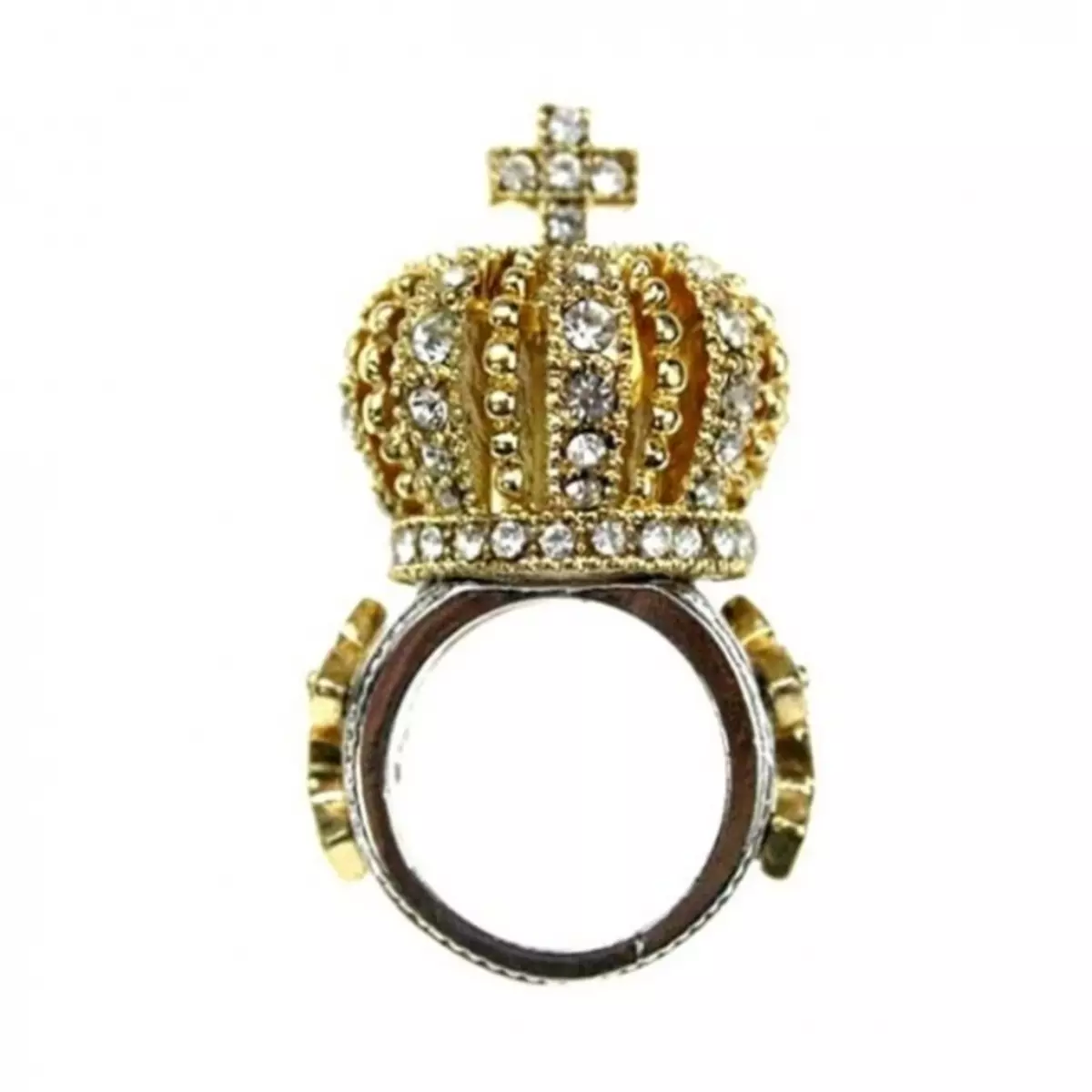 Венчални прстени во форма на круна (43 фотографии): Како да изберете пар и други модели во облик на круна 3153_28