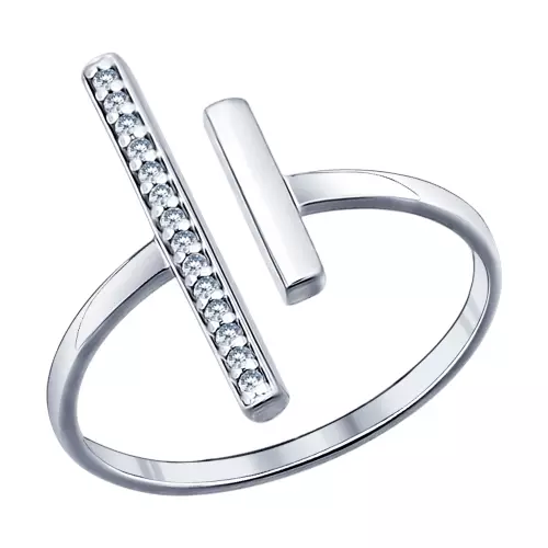 Sokolov srebrni prstenovi (37 slike): modela sa fianits, sa emajlom i srebra citrin 3156_20