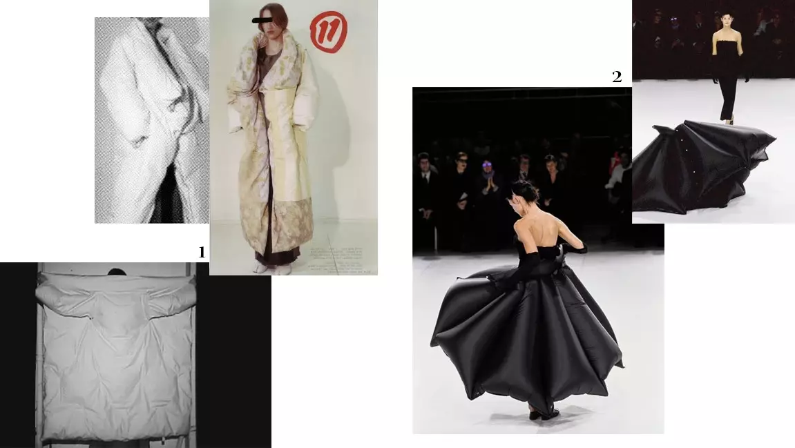 Dolje deke (112 fotografije): Ženski zimski kaputi i jakne-pokrivači s poklopcem i bez. Što odjenuti? Modeli modeli marke 315_17