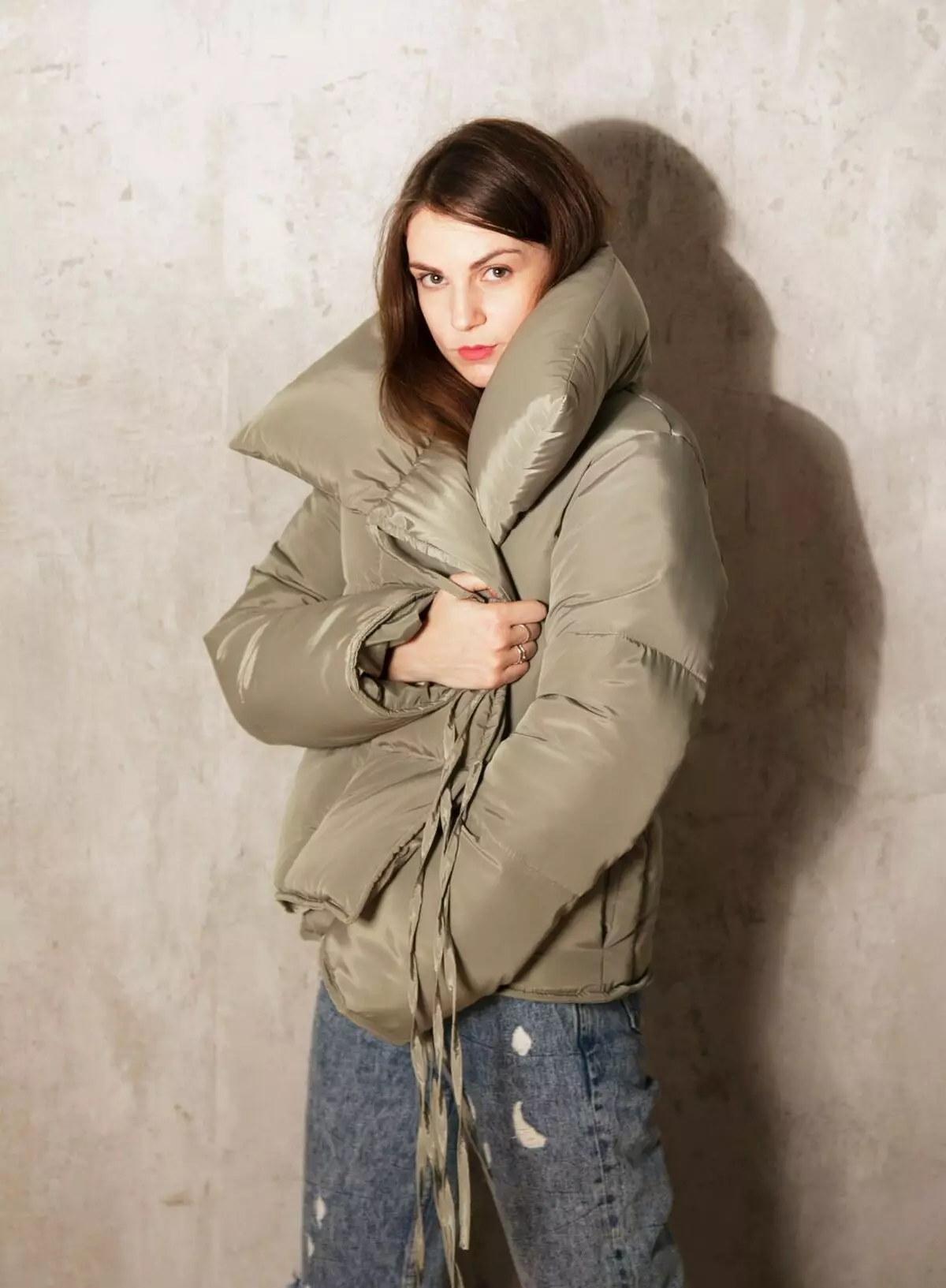 아래의 담요 (112 사진) : 여성의 겨울 코트와 자켓 담요가 두건이 있고없이. 무엇을 입어야할지? 세련된 브랜드 모델 315_69