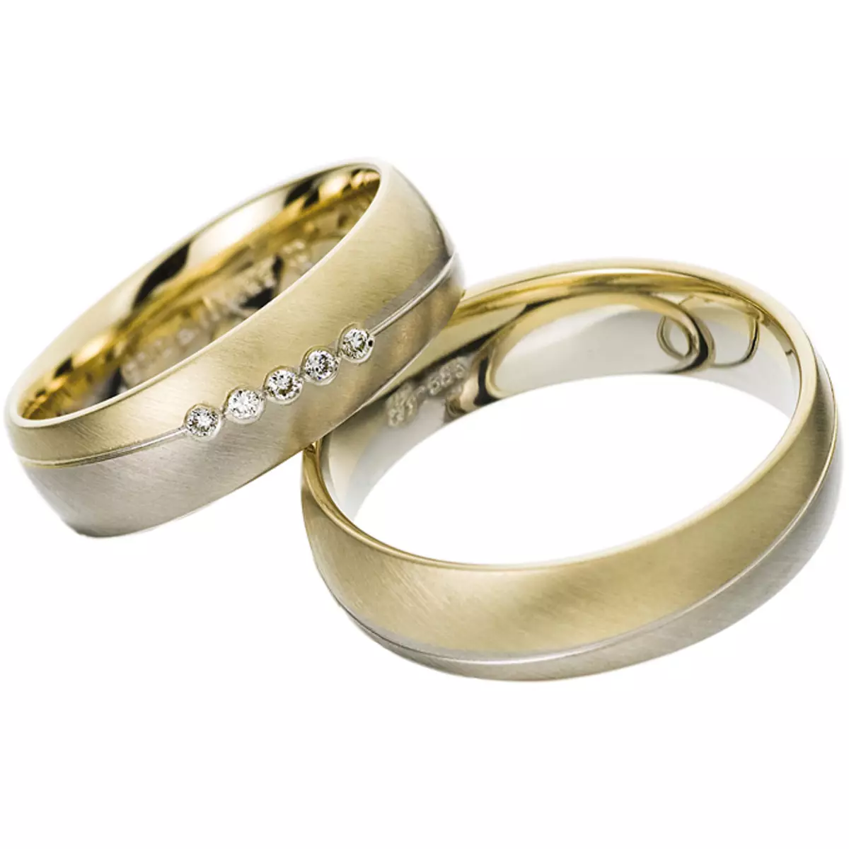 Esküvői gyűrűk kövekkel (50 fotók): Lehetséges, hogy egy női esküvői gyűrű fekete kövekkel egy körben 3167_18
