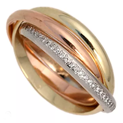 แหวนแต่งงานด้วยหิน (50 รูป): เป็นไปได้ที่แหวนแต่งงานหญิงที่มีหินสีดำเป็นวงกลม 3167_36