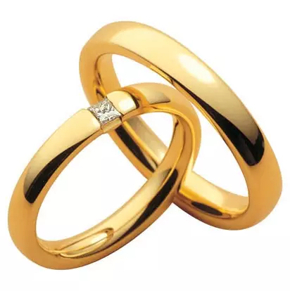 Esküvői gyűrűk kövekkel (50 fotók): Lehetséges, hogy egy női esküvői gyűrű fekete kövekkel egy körben 3167_48
