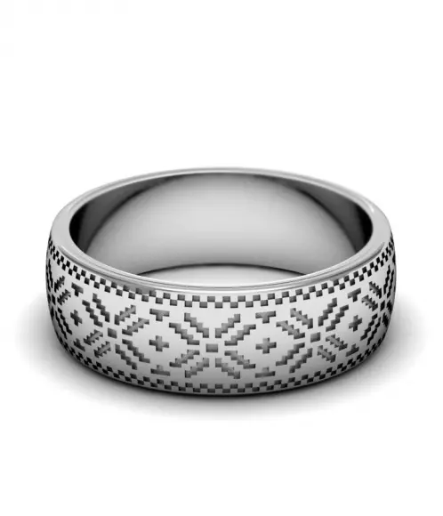 Slavic Wedding Rings (35 mga larawan): Mga modelo ng kasal na may mga simbolo ng Slavic at may kasal, mga panuntunan ng kanilang suot 3170_26