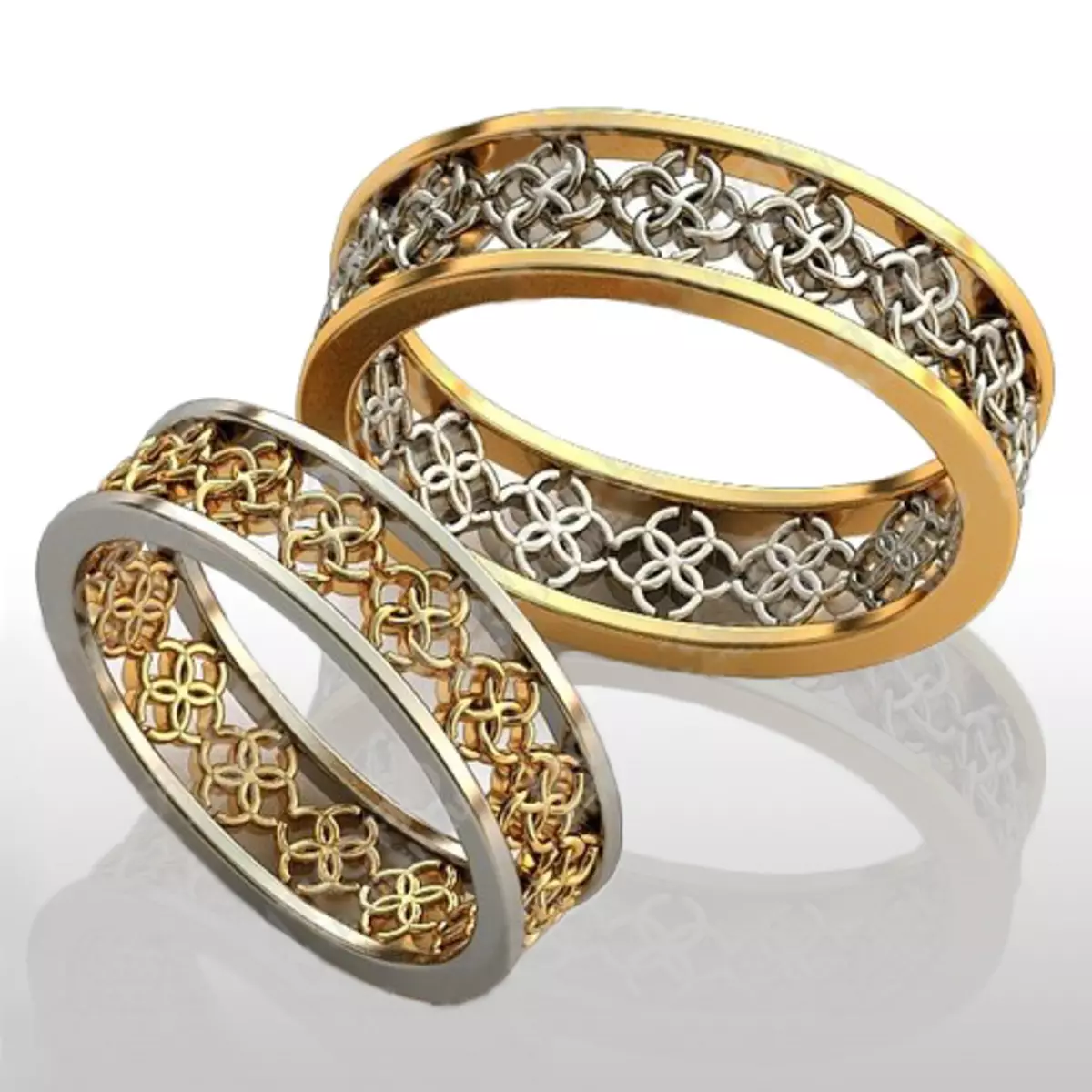 Slavic Wedding Rings (35 mga larawan): Mga modelo ng kasal na may mga simbolo ng Slavic at may kasal, mga panuntunan ng kanilang suot 3170_31