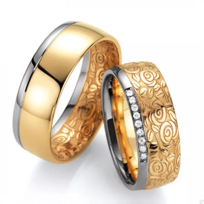 Slavic Wedding Rings (35 mga larawan): Mga modelo ng kasal na may mga simbolo ng Slavic at may kasal, mga panuntunan ng kanilang suot 3170_34