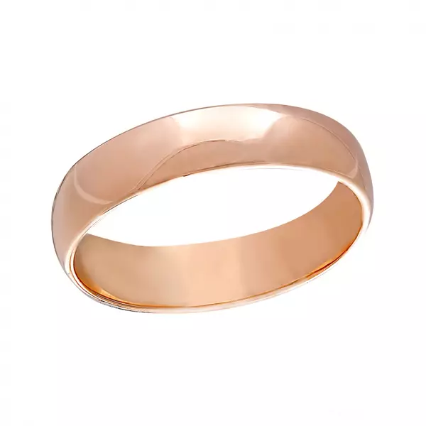 Golden Wedding Rings (110 bilder): Hvor mange produkter er laget av gul gull gullalder 3171_30