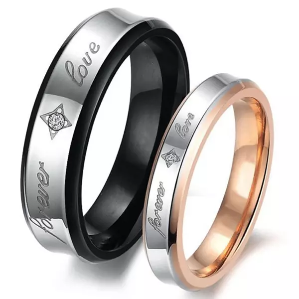 แหวนแต่งงานทองคำ (110 รูป): ผลิตภัณฑ์ที่ทำจากทองคำสีเหลืองทองคำ 3171_51