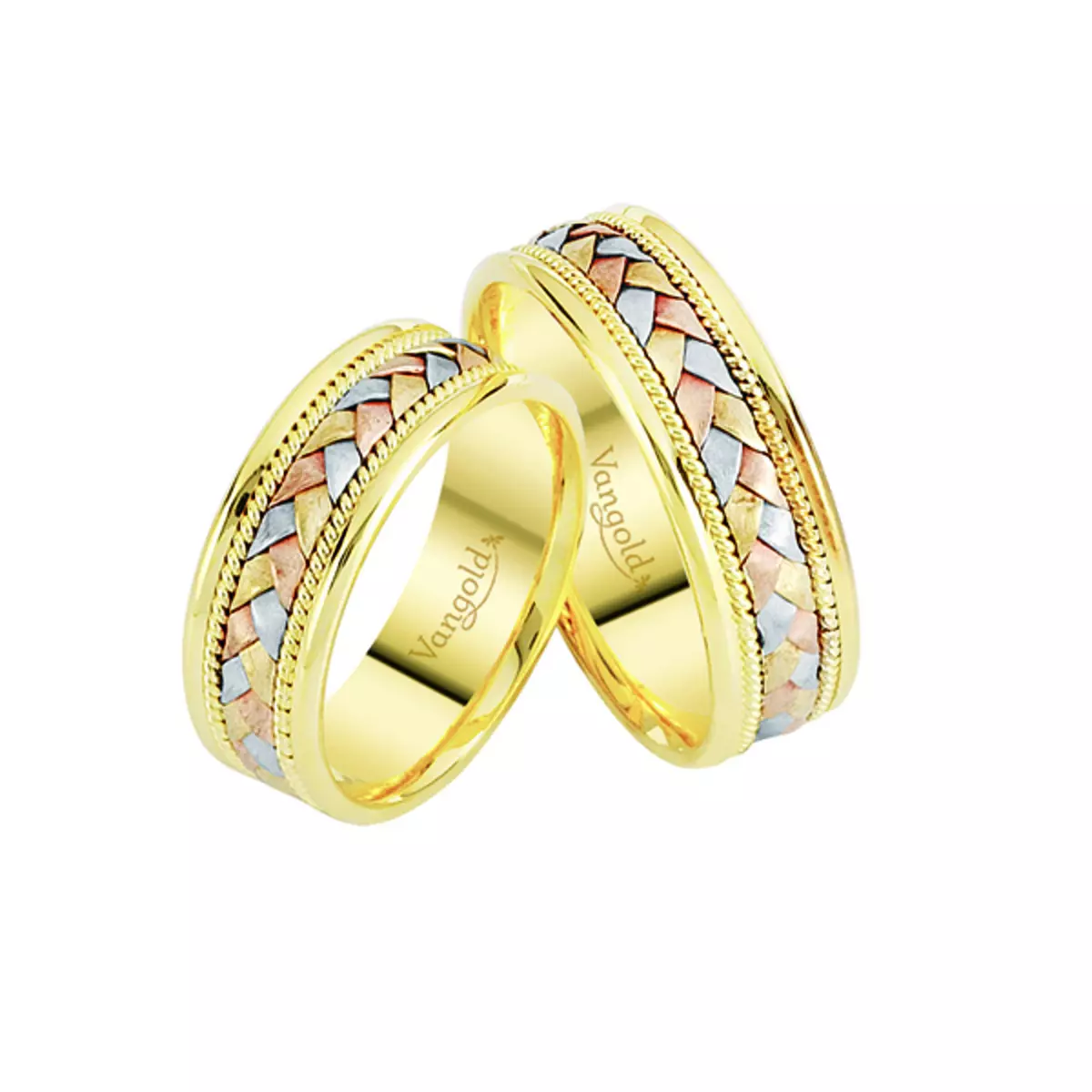 Golden Сватбени пръстени (110 снимки): Колко продукти са изработени от жълто злато Златен век 3171_74