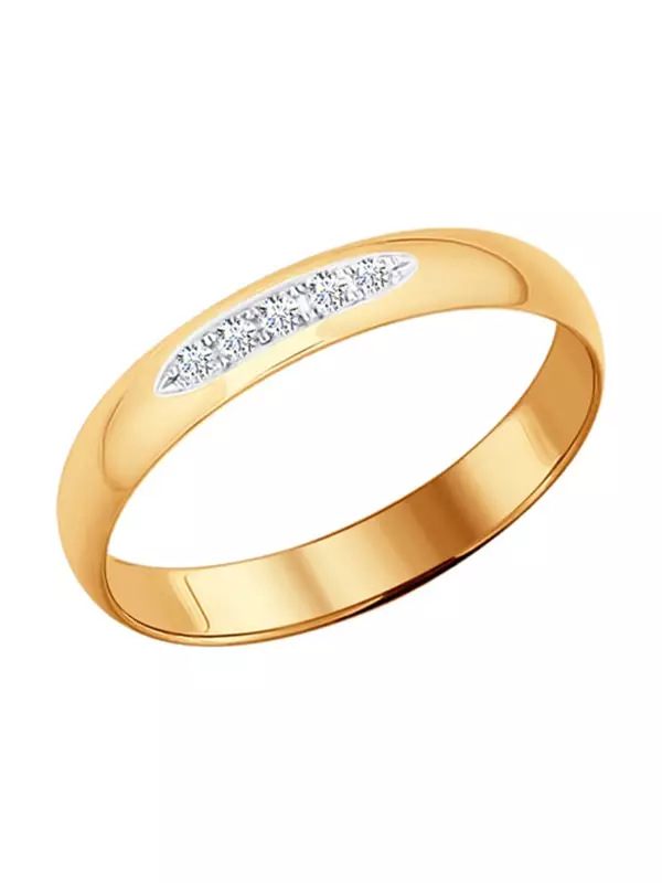 Arany jegygyűrű (110 fotó): Mennyi termék készült sárga arany aranykor 3171_80