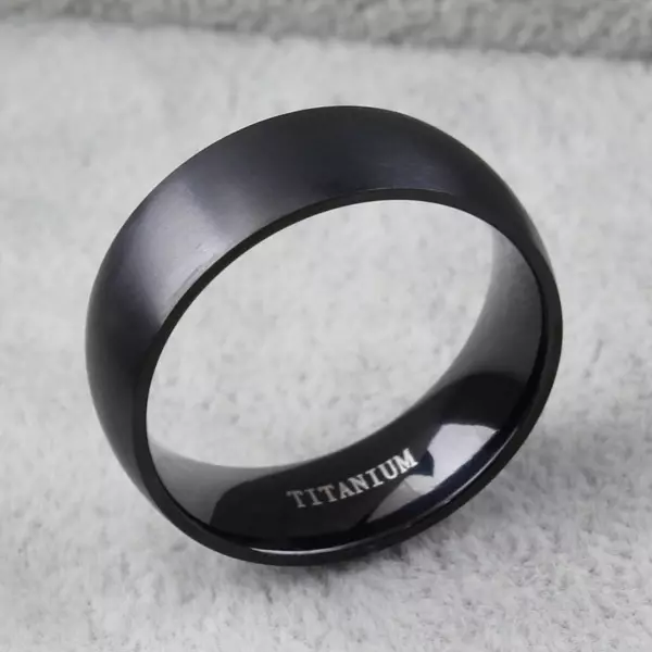 Bagues de mariage de Titan (41 photos): Combinaison de paires et de rondelles de Tungstène et de titane, Avis de produits 3172_37