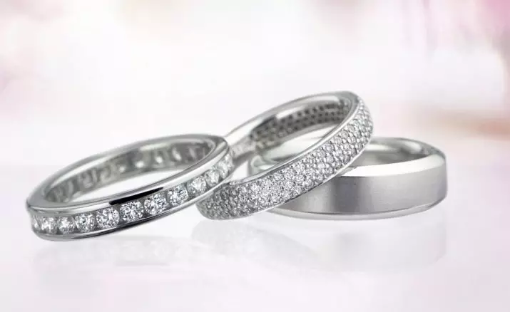 디자이너 결혼 반지 (66 장의 사진) : 돌없는 웨딩 쌍 모델 및 세계 브랜드에서 돌없는 디자인 3174_3