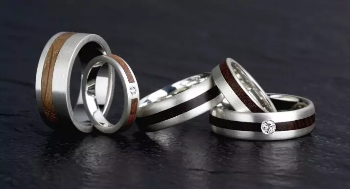 디자이너 결혼 반지 (66 장의 사진) : 돌없는 웨딩 쌍 모델 및 세계 브랜드에서 돌없는 디자인 3174_9