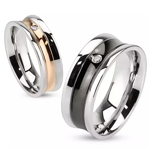Duoblaj geedziĝaj ringoj (41 fotoj): Women's Wedding Ring on One Finger kaj aliaj modeloj 3177_14
