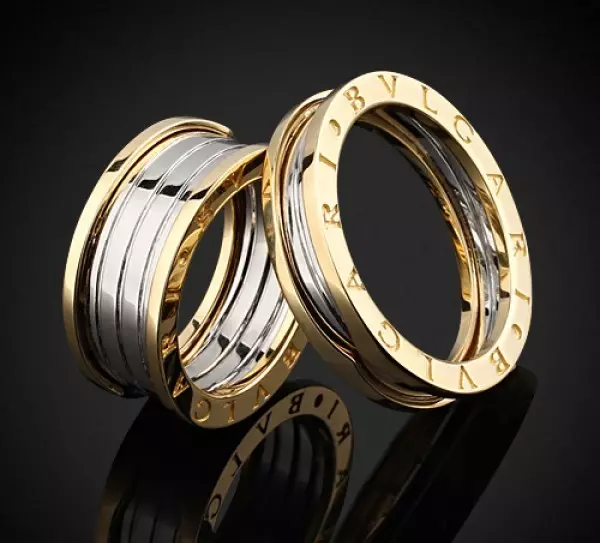 Double Wedding Rings (41 Photos): Wedding Ring sa isang daliri at iba pang mga modelo 3177_7